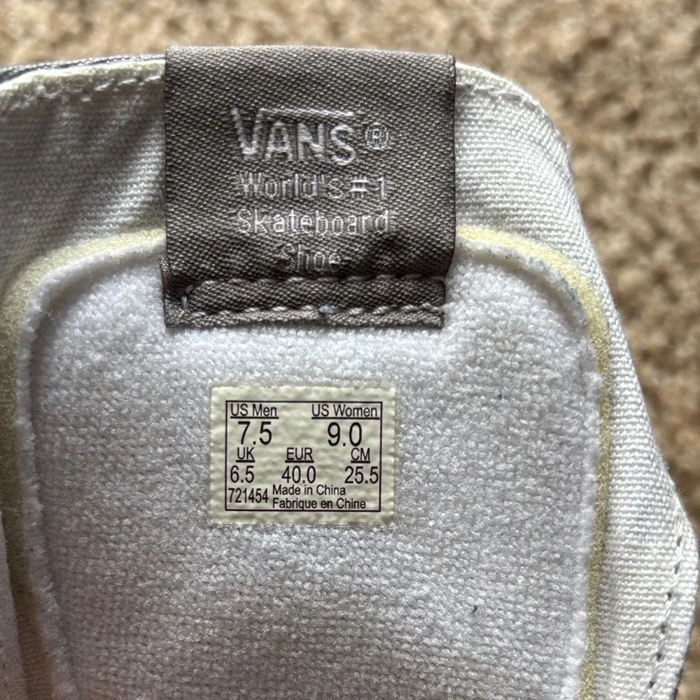 Vans Gray Sk8 High Sneakers - Picture 6 of 6